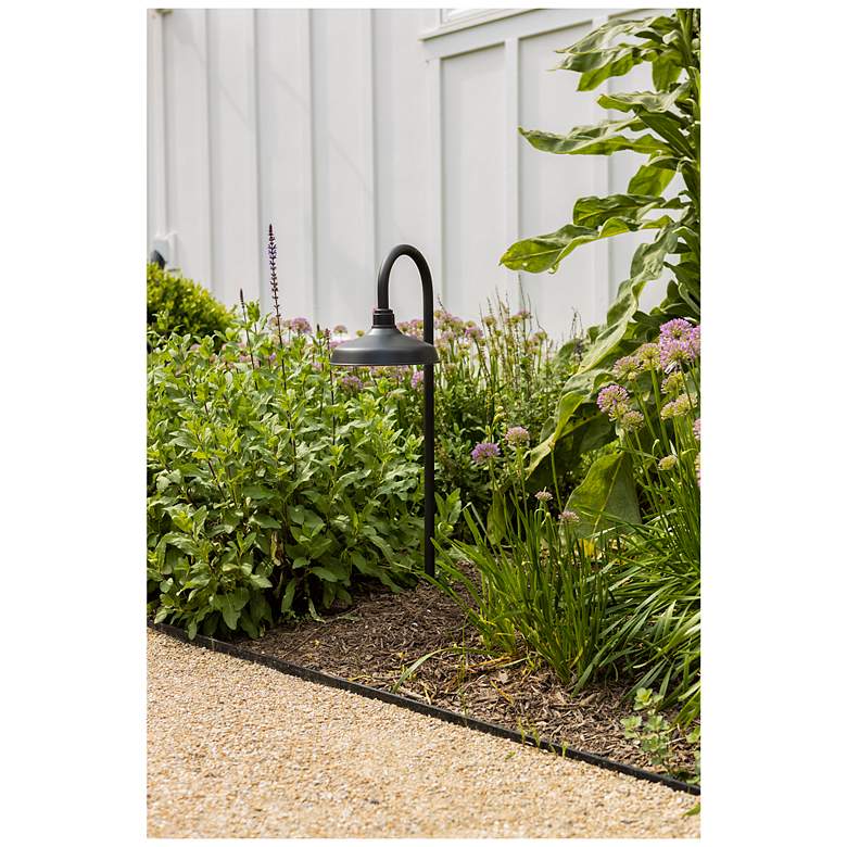 Image 7 Hinkley Foundry 22" High Textured Bronze Landscape LED Path Light more views
