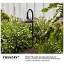7_Hinkley Foundry 22" High Textured Bronze Landscape LED Path Light more views