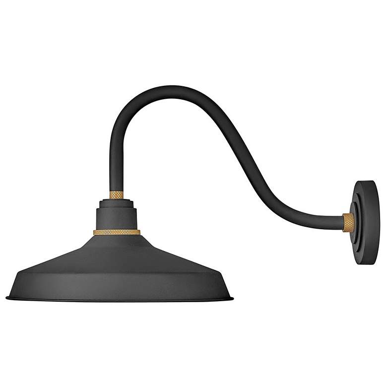 Image 3 Hinkley Foundry Classic 15 1/4" High Black Outdoor Barn Wall Light