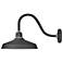 Hinkley Foundry Classic 15 1/4" High Black Outdoor Barn Wall Light