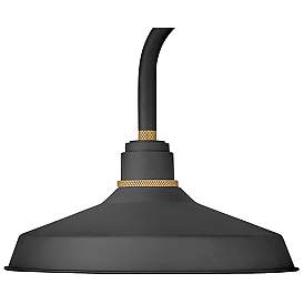 Image5 of Hinkley Foundry Classic 15 1/4" High Black Outdoor Barn Wall Light more views