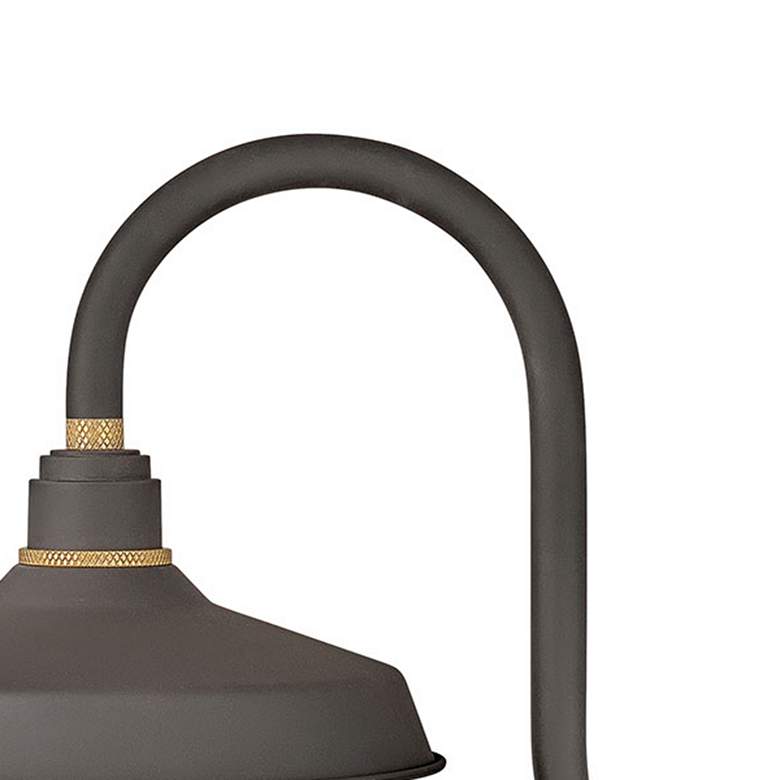Image 2 Hinkley Foundry Classic 17" High Museum Bronze Outdoor Barn Wall Light more views