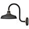 Hinkley Foundry Classic 17" Textured Black Outdoor Barn Wall Light
