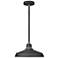 Hinkley Foundry Classic 7 1/2" Textured Black Outdoor Hanging Light