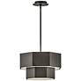 4_Hinkley Foyer 16 1/2" Wide Black Oxide Facet Modern Pendant more views