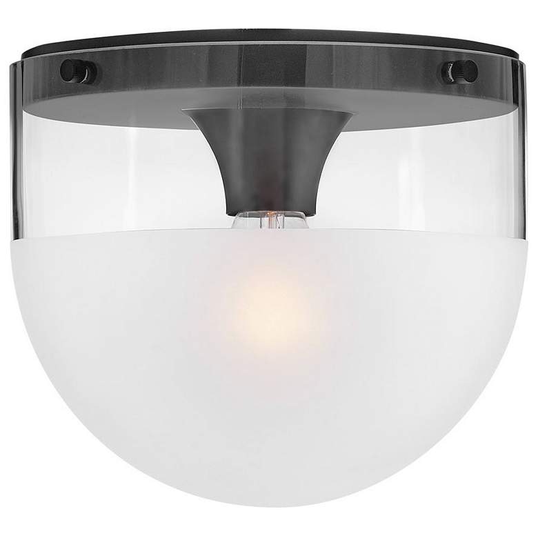 Image 1 Hinkley -  Foyer Beck Small Flush Mount- Black