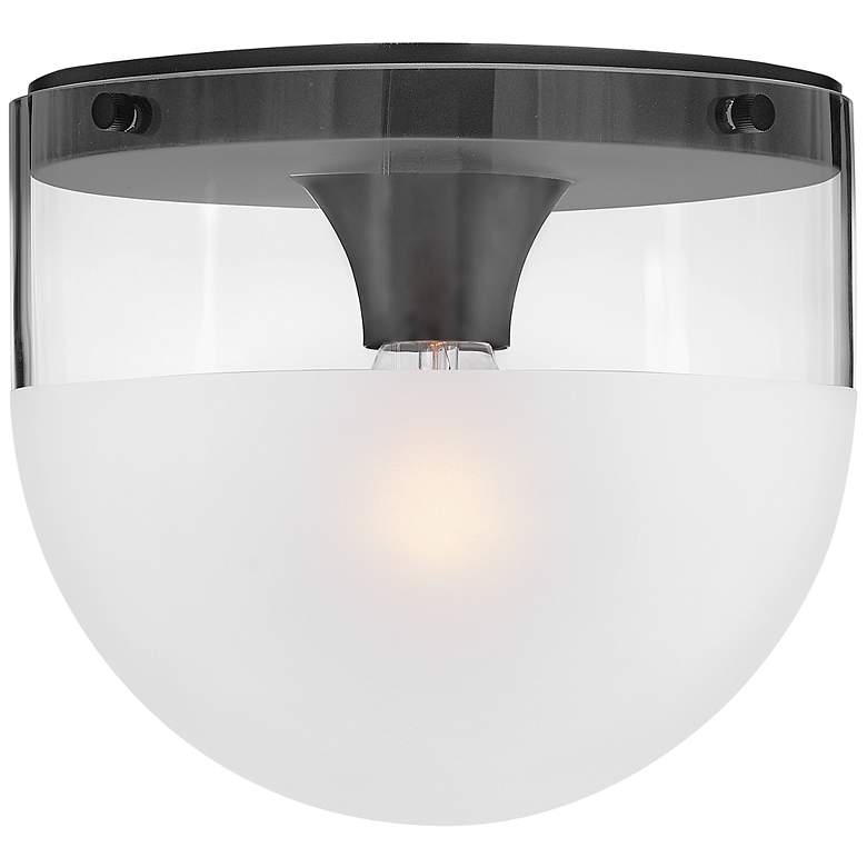 Image 3 Hinkley - Foyer Beck Small Flush Mount- Black more views