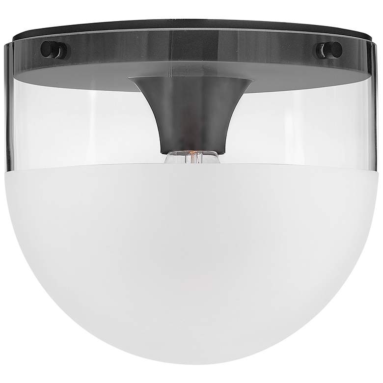 Image 4 Hinkley - Foyer Beck Small Flush Mount- Black more views