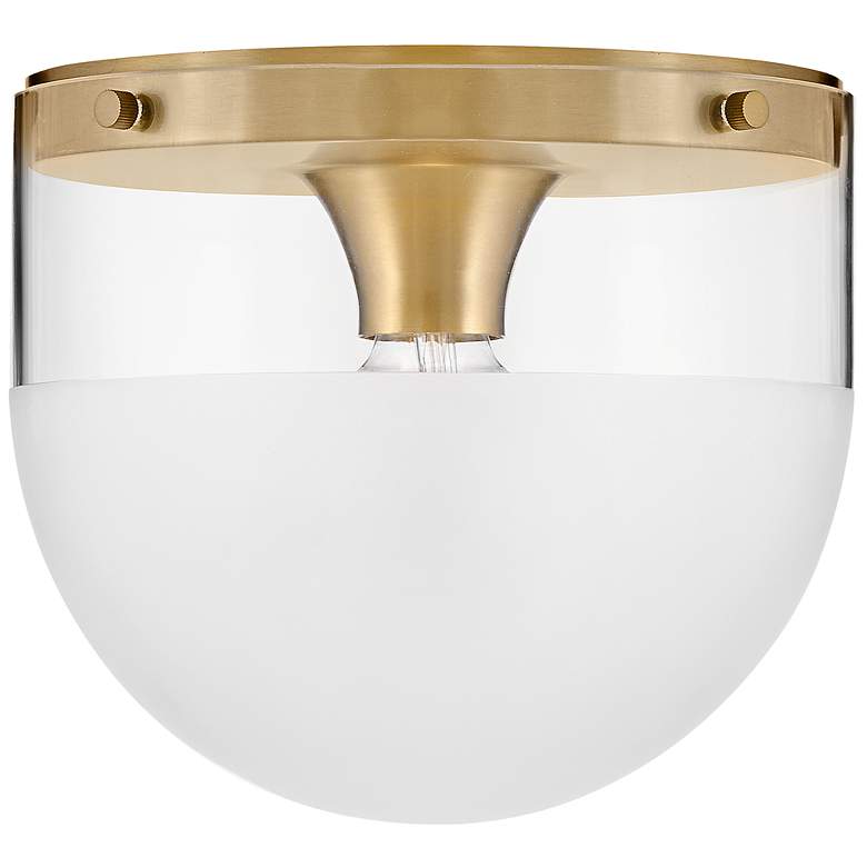 Image 4 Hinkley - Foyer Beck Small Flush Mount- Lacquered Brass more views