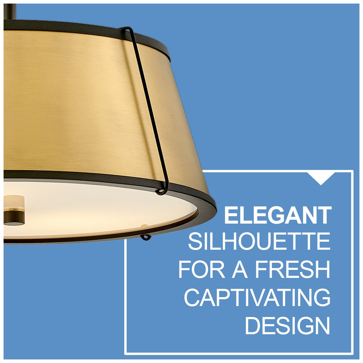 Hinkley Foyer Clarke Medium Semi Flush Mount 15" Black