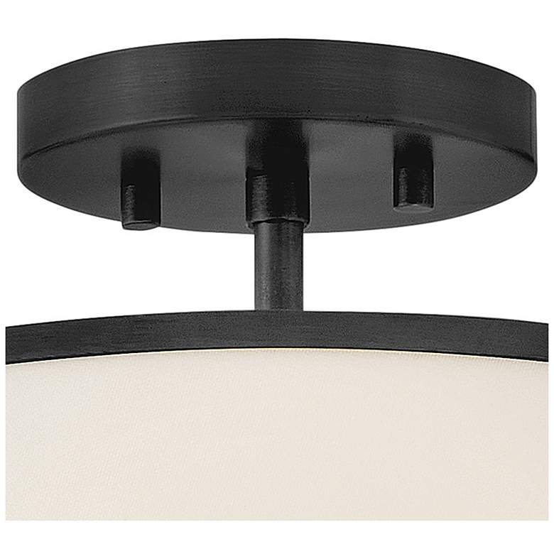 Image 6 Hinkley Foyer Clarke Medium Semi-Flush Mount Black more views