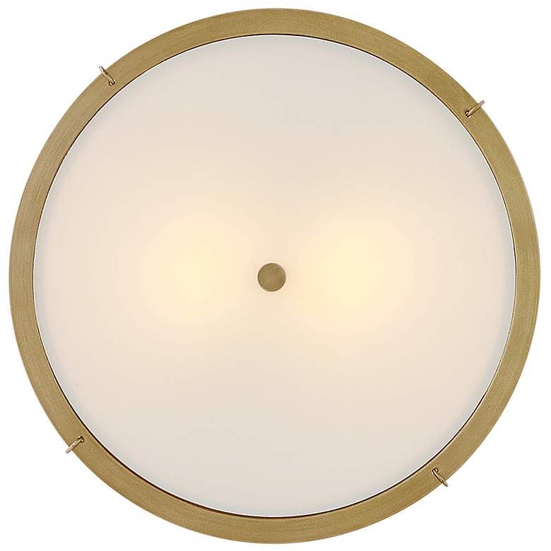 Image 6 Hinkley Foyer Clarke Medium Semi-Flush Mount Lacquered Dark Brass more views