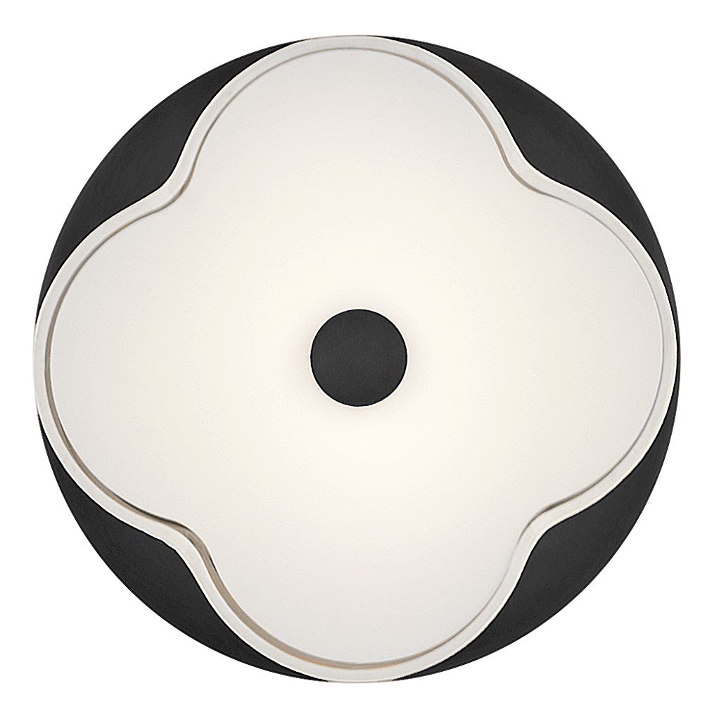 Image 7 Hinkley Foyer Delaney Medium Flush Mount 14" Black more views