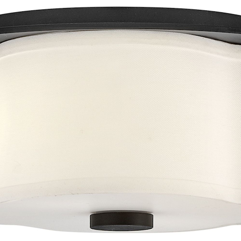 Hinkley Foyer Delaney Medium Flush Mount 14" Black
