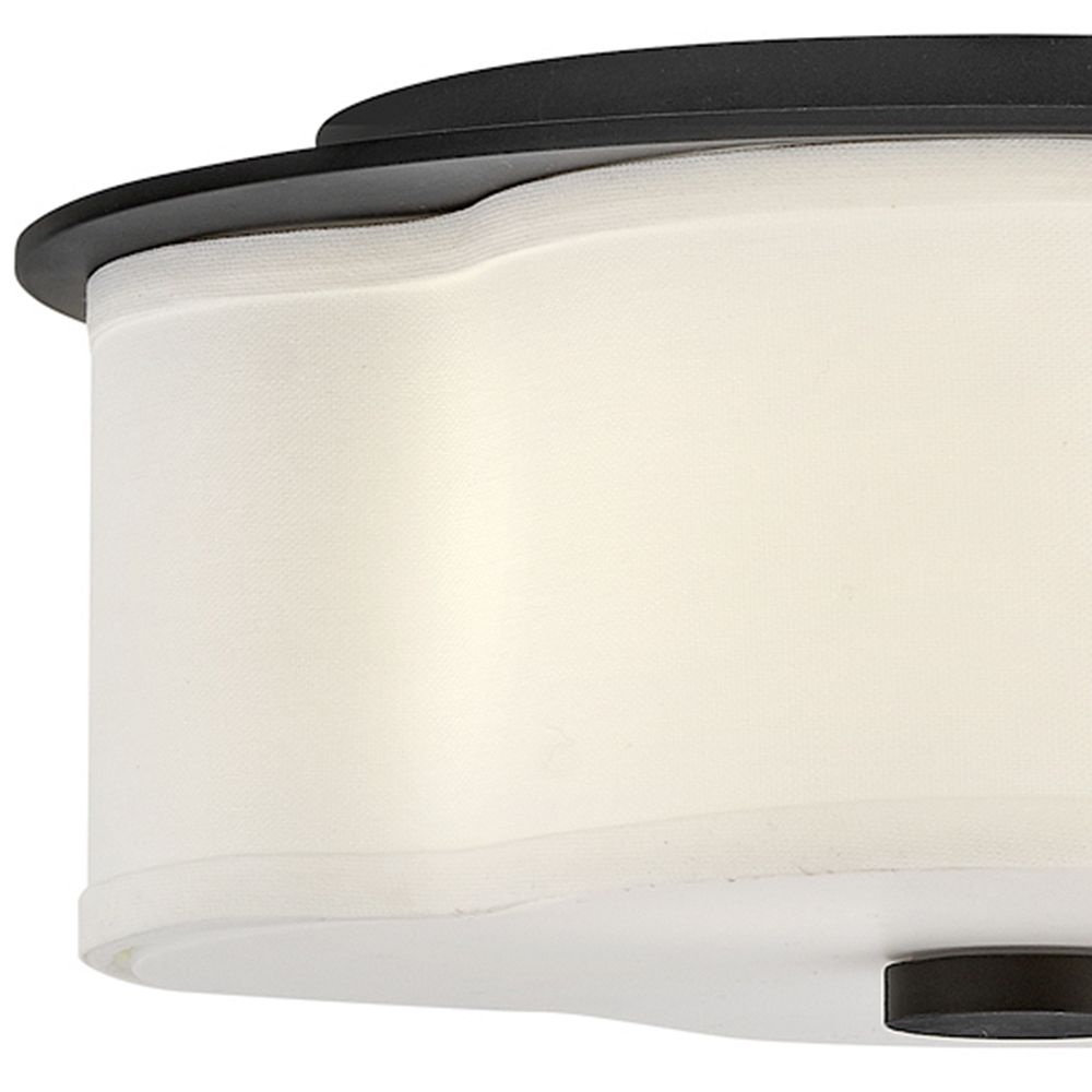 Hinkley Foyer Delaney Medium Flush Mount 14" Black