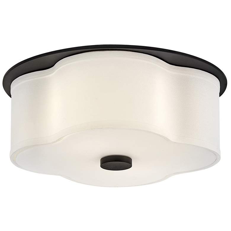 Image 1 Hinkley Foyer Delaney Medium Flush Mount Black