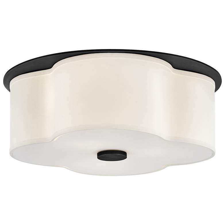 Image 1 Hinkley Foyer Delaney Medium Flush Mount Black