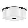 Thumbnail4 of Hinkley Foyer Delaney Medium Flush Mount Black more views