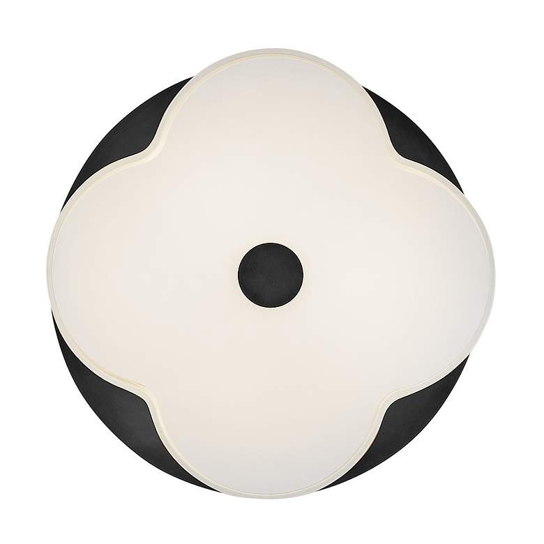 Image 7 Hinkley Foyer Delaney Medium Flush Mount Black more views