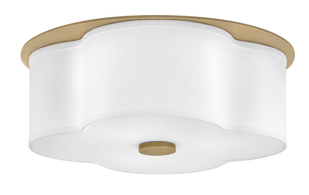 Image 4 Hinkley Foyer Delaney Medium Flush Mount Heritage Brass more views