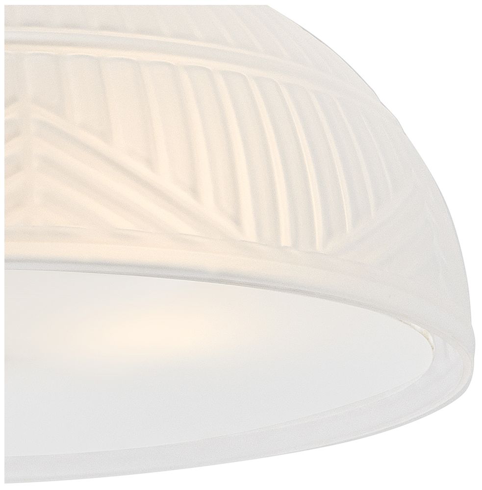 HINKLEY FOYER DEVON Small Flush Mount Lacquered Brass