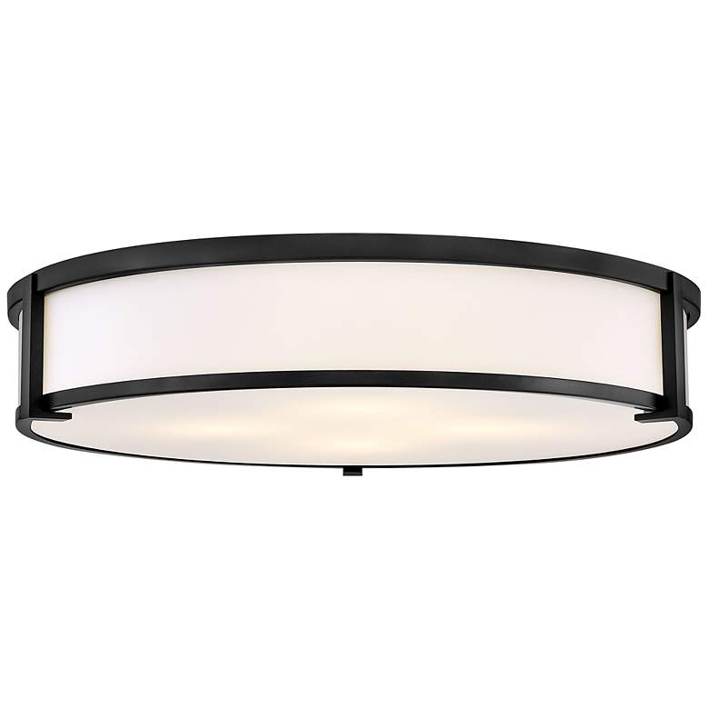Image 5 Hinkley - Foyer Lowell Extra Large Flush Mount- Black more views