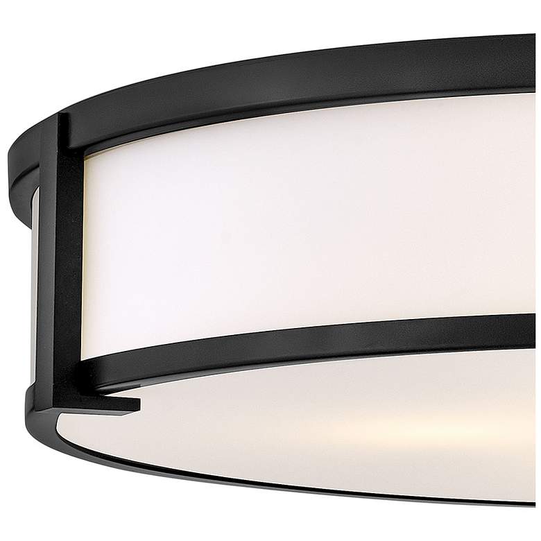Image 7 Hinkley - Foyer Lowell Extra Large Flush Mount- Black more views