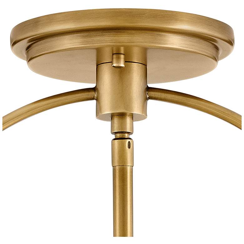 Image 7 Hinkley - Foyer Tournon Medium Semi-Flush Mount- Heritage Brass more views