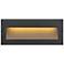 Hinkley Fraser 8 1/2" Wide Satin Black LED Step Light