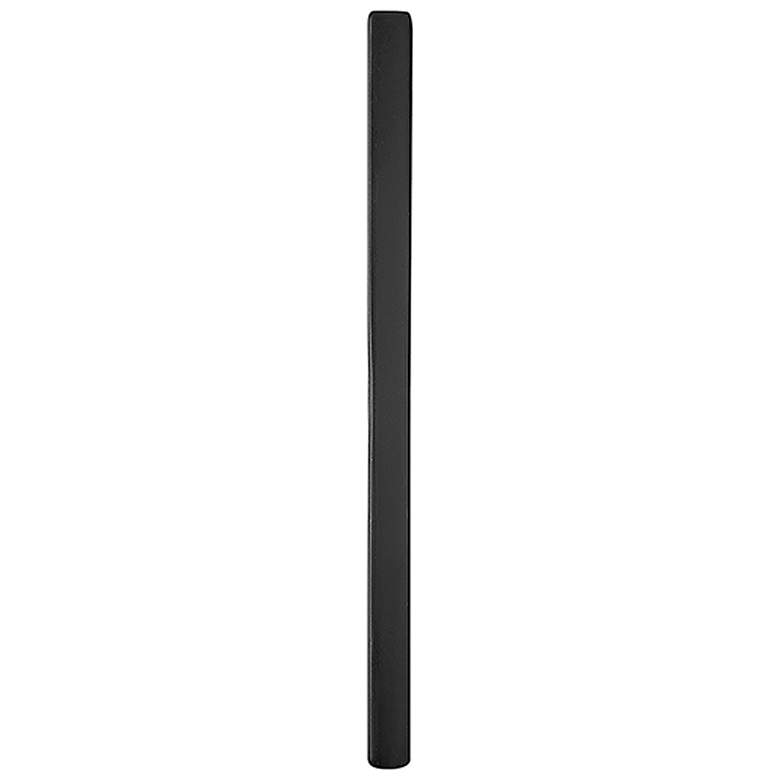 Image 5 Hinkley Fraser 8 1/2" Wide Satin Black LED Step Light more views