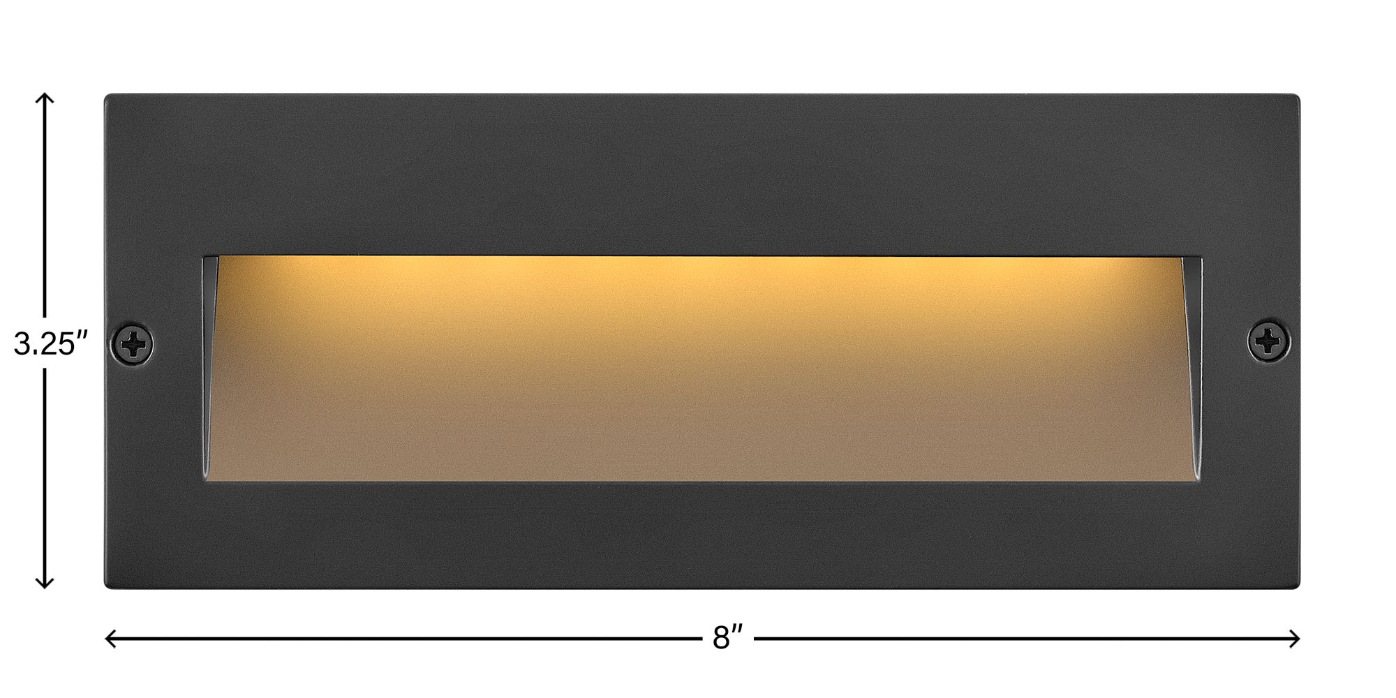 Image 7 Hinkley Fraser 8 1/2" Wide Satin Black LED Step Light more views