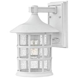 Hinkley Freeport 12 1/4&quot;H Classic White Outdoor Wall Light
