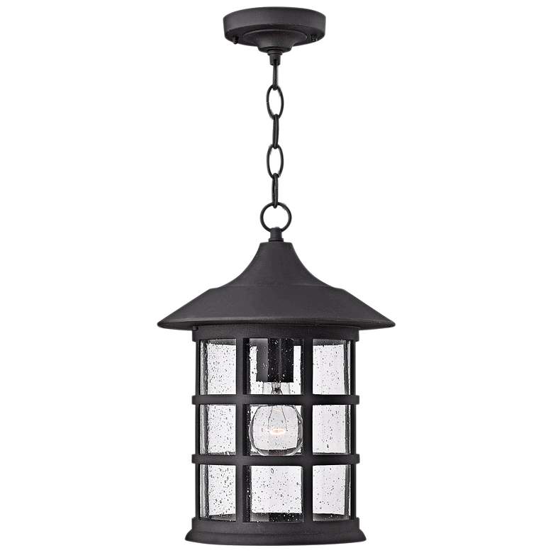 Image 2 Hinkley Freeport 14" High Black Outdoor Lantern Hanging Light