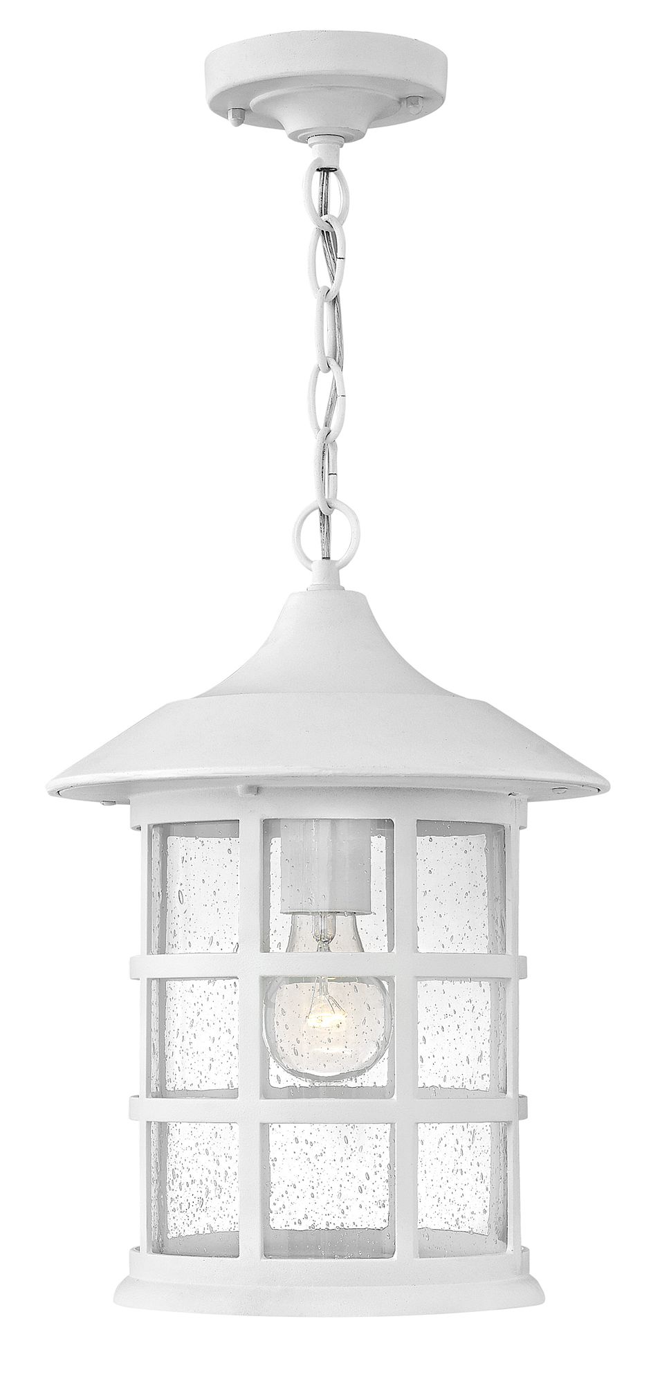 Image 2 Hinkley Freeport 14"H Classic White Outdoor Hanging Light more views