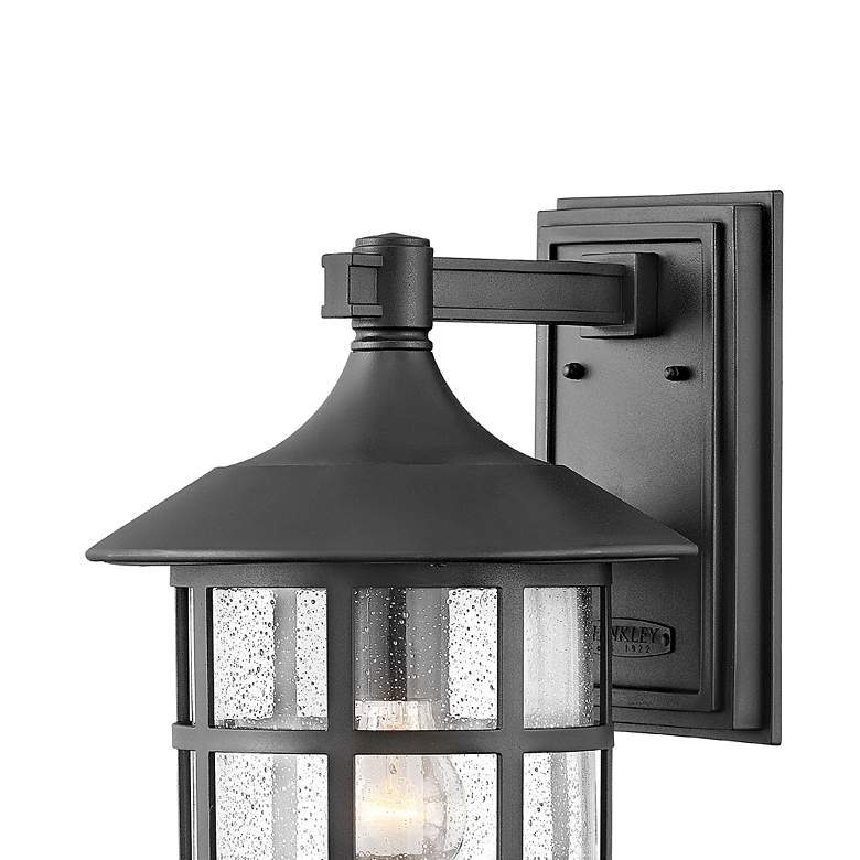 Image 3 Hinkley Freeport 15 1/4"H Textured Black Outdoor Wall Light more views