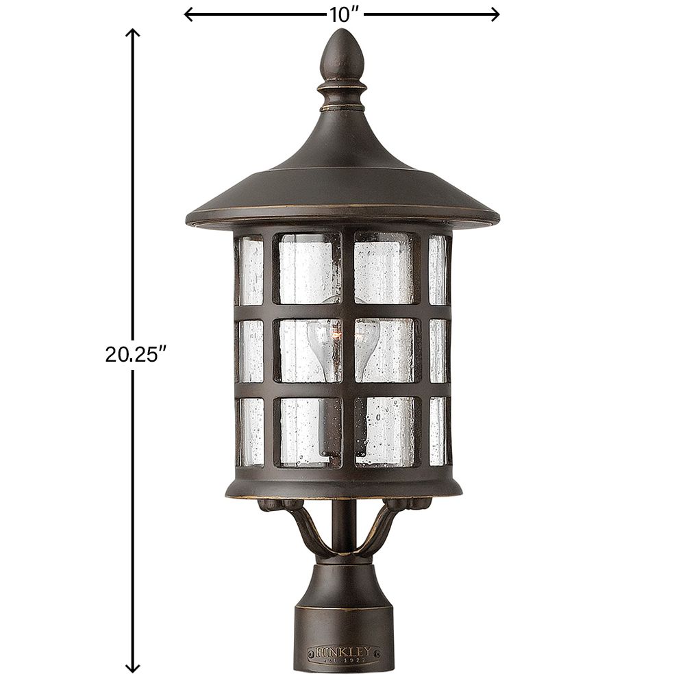 Image 7 Hinkley Freeport 20 1/4" High Bronze Outdoor Post Light more views