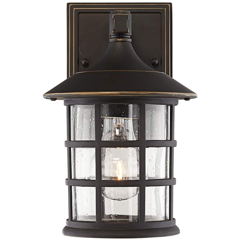 Image 4 Hinkley Freeport 9 1/4" High Bronze Outdoor Wall Light more views