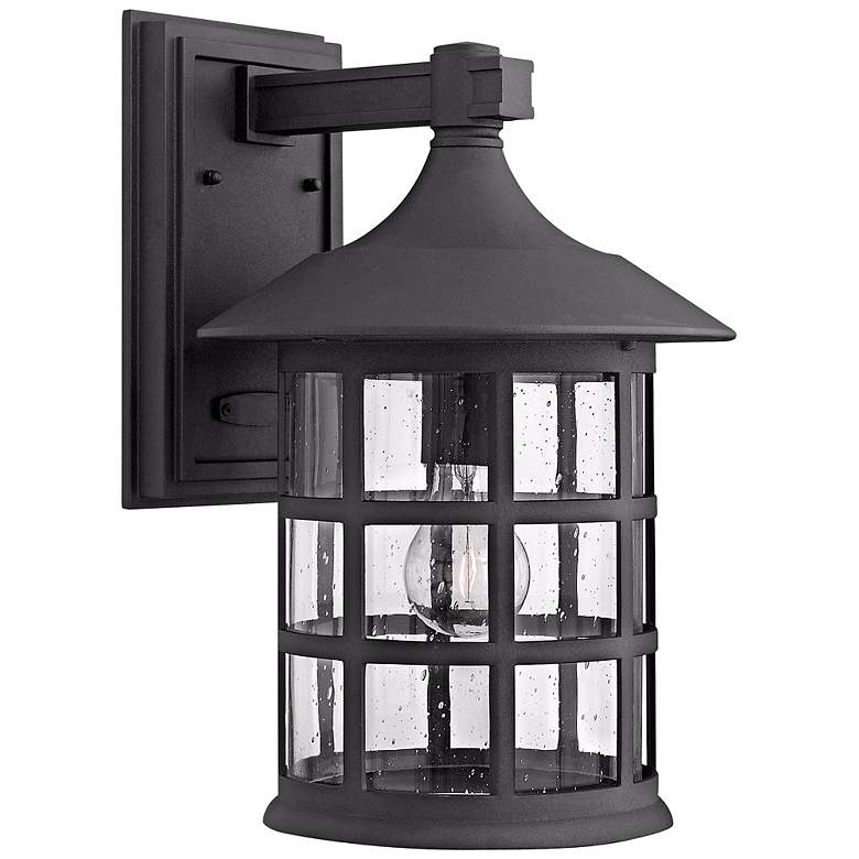 Image 1 Hinkley Freeport Black 15 1/4" High Outdoor Wall Light