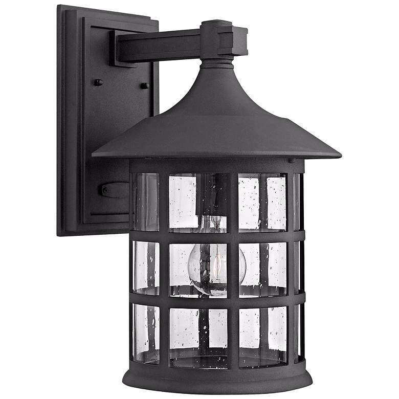 Image 1 Hinkley Freeport Black 15 1/4 inch High Outdoor Wall Light