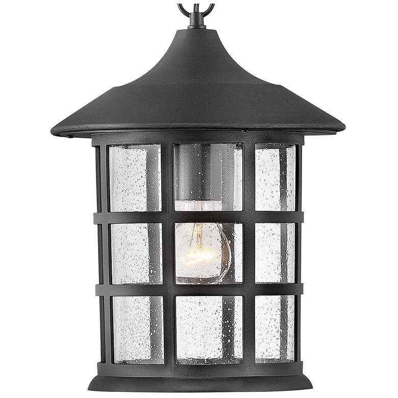 Image 4 Hinkley Freeport Coastal Elements 14" High Black Outdoor Hanging Light more views