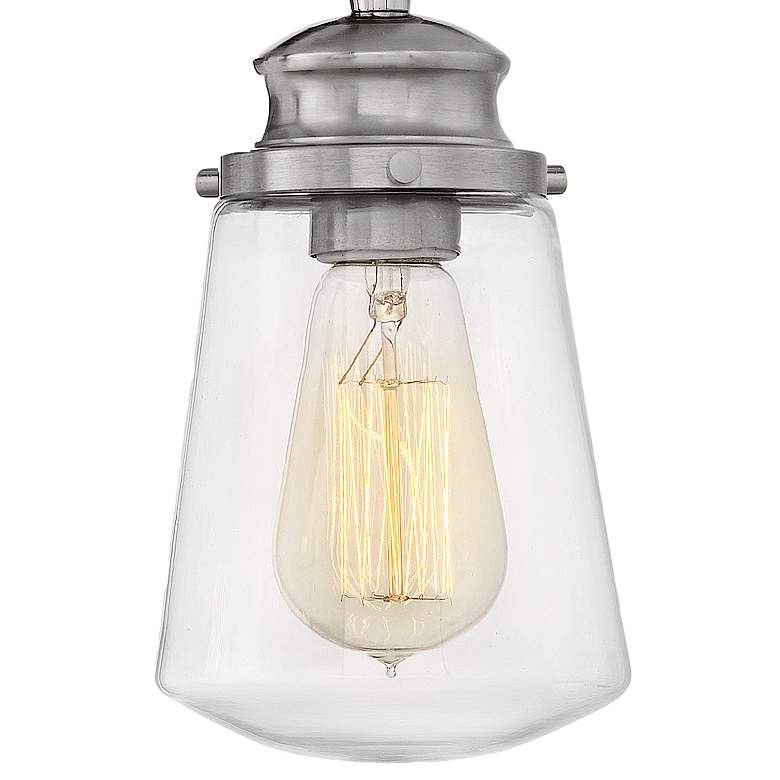 Image 3 Hinkley Fritz 11 3/4"H Brushed Nickel 2-Light Wall Sconce more views