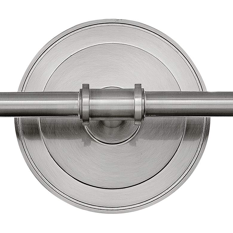 Image 4 Hinkley Fritz 11 3/4"H Brushed Nickel 2-Light Wall Sconce more views