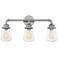 Hinkley Fritz 24" Wide Brushed Nickel 3-Light Bath Light