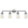 Hinkley Fritz 33 3/4" Wide Brushed Nickel 4-Light Bath Light