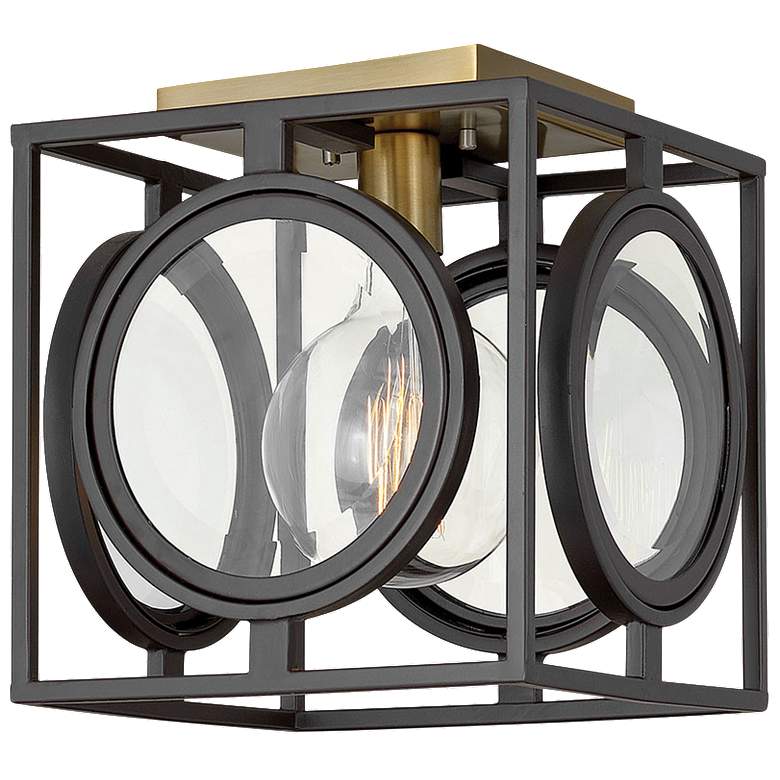 Image 1 Hinkley- Fulham Small Flush Mount- 10" Buckeye Bronze
