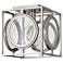 Hinkley- Fulham Small Flush Mount- 10" Polished Antique Nickel