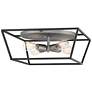 2_Hinkley Fulton 18" Wide Aged Zinc 4-Light Ceiling Light more views