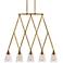 Hinkley Gatsby 36" Wide Heritage Brass Pendant