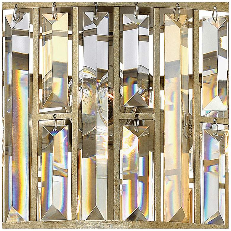 Image 5 Hinkley Gemma 16 1/2" Wide Silver Leaf Ceiling Light more views