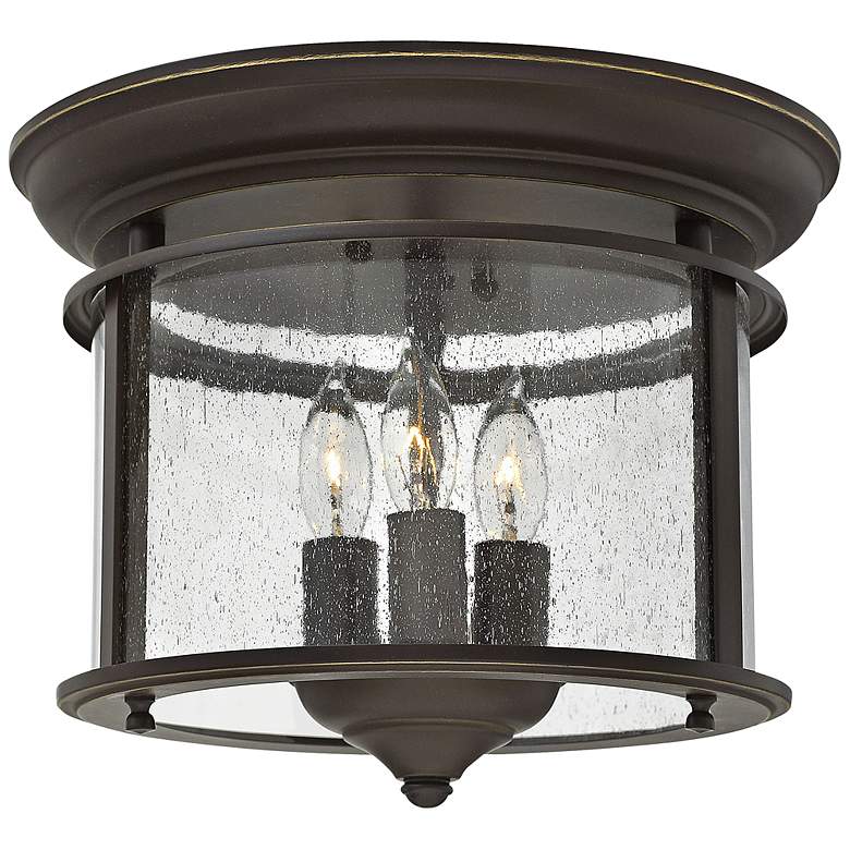 Image 2 Hinkley Gentry 9 1/2" Wide Olde Bronze Ceiling Light